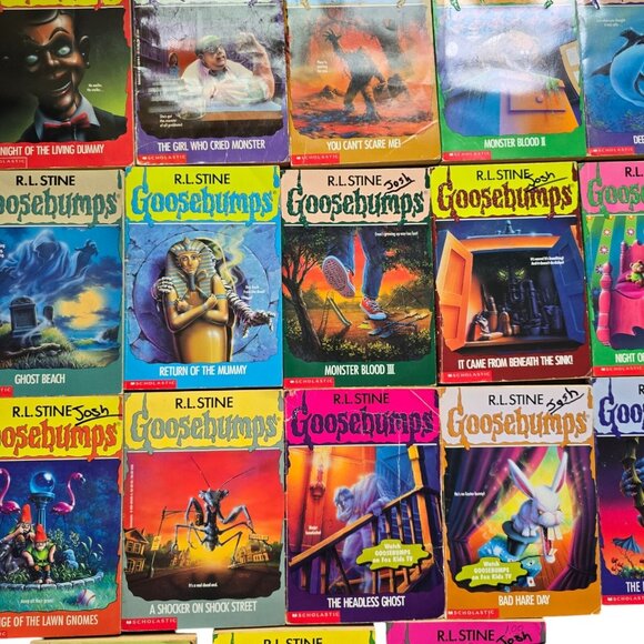 GOOSEBUMPS Book Lot RL Stine Paperback Spooky Scary Stories Goose Bumps Vintage - Picture 5 of 16